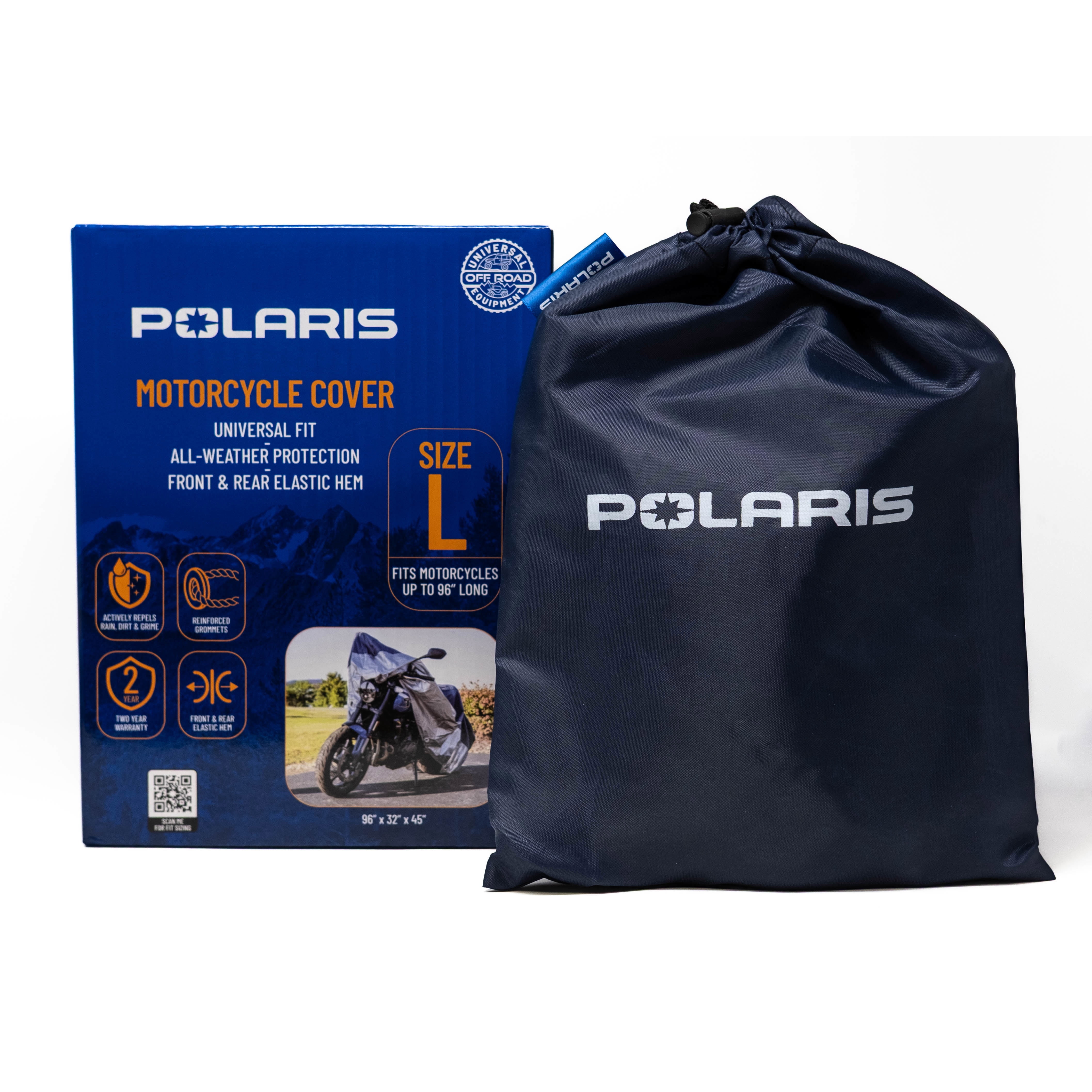 Polaris Standard Motorcycle Cover- Large up to 96"