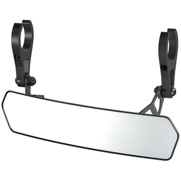 Polaris Rear View Wide Angle Convex Mirror for RZR, ROPS Mounted, Qty 1, 2881199