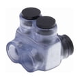 thumbnail image 1 of Polaris Wire Connector, 2 Port, Clear, Plastisol Insulation IT-2/0CB, 1 of 1