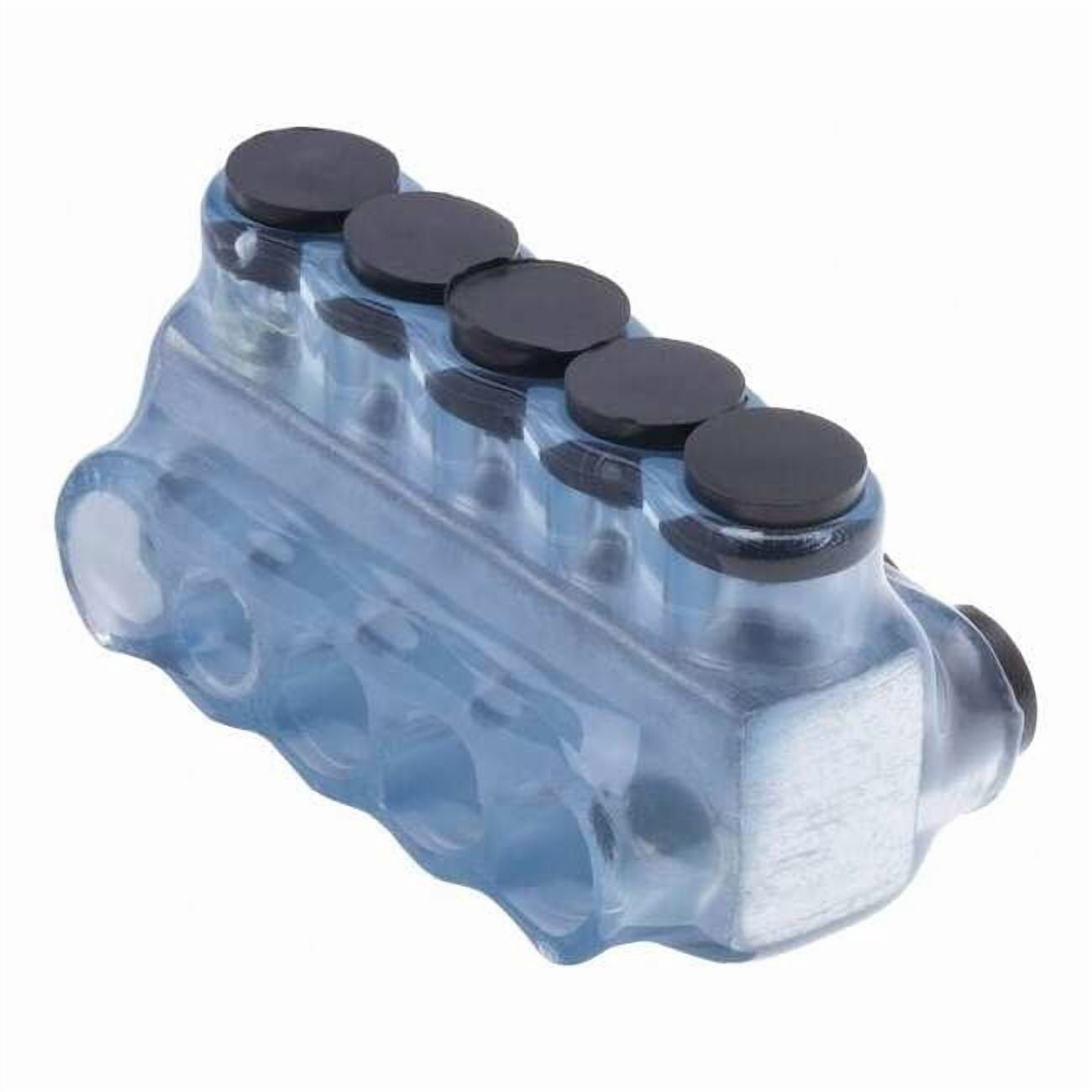 Polaris Wire Connector, 5 Port, Clear, Plastisol Insulation IPLD4-5CB