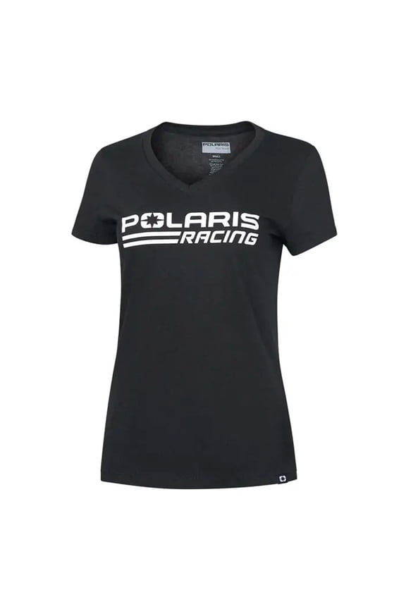 Women's Polaris Racing Tee T-Shirt Black 286551306