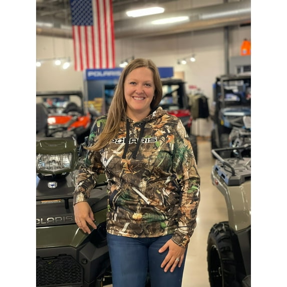 Polaris Women's Pursuit Camo Hoodie Camo Green 286548802