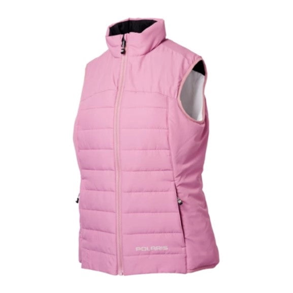 Polaris Women's Revolve Reversible Vest, Dusty Rose/White 2862456