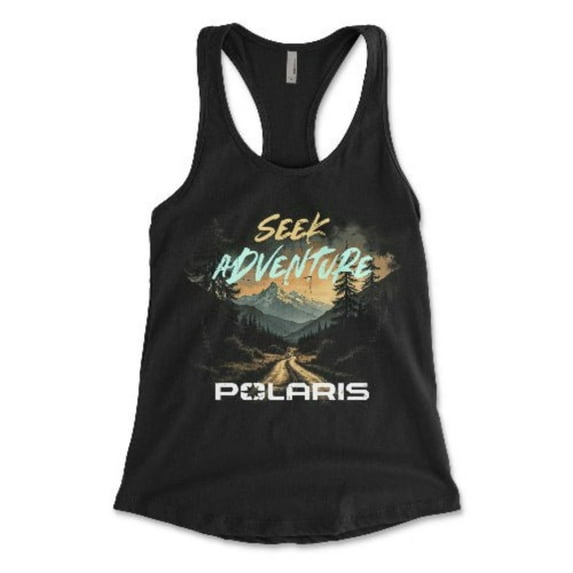 Polaris Womens Racerback Tank Seek Adventure