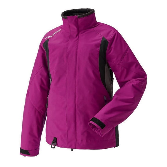 Polaris Womens Throttle Snowmobile Jacket Insulated Removable Liner Fuchsia - Small 286991702