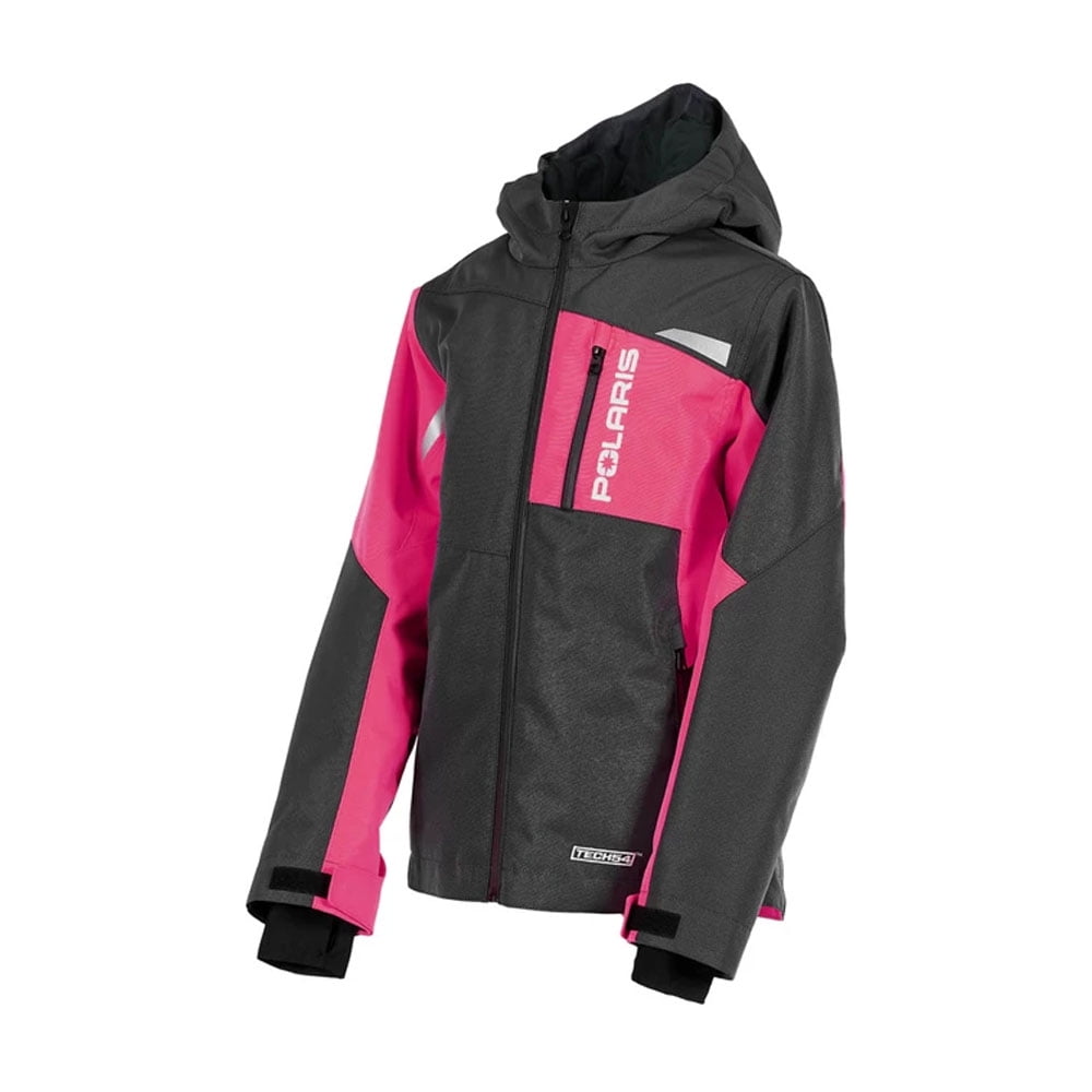 Polaris Youth TECH54 Switchback Snowmobile Jacket Pink 283304702