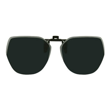 Polarised Clip On Flip Style Sunglasses UV400 Protection Driving Fishing NICE Y8E5
