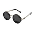 thumbnail image 1 of Polarized Adjustable Sunglasses with 1 to 9 Gears Manual Tint Control Round Frame ND9 Filter Lenses for Men Women Outdoor Activities Driving Beach Cycling Gradient Color UV Protection Eyewear, 1 of 4
