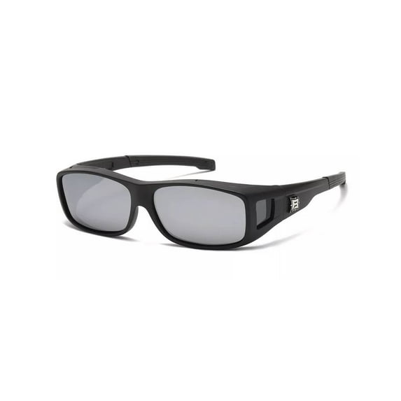 Polarized Anti Glare Square Lens Cover Fit Over Glasses Sunglasses