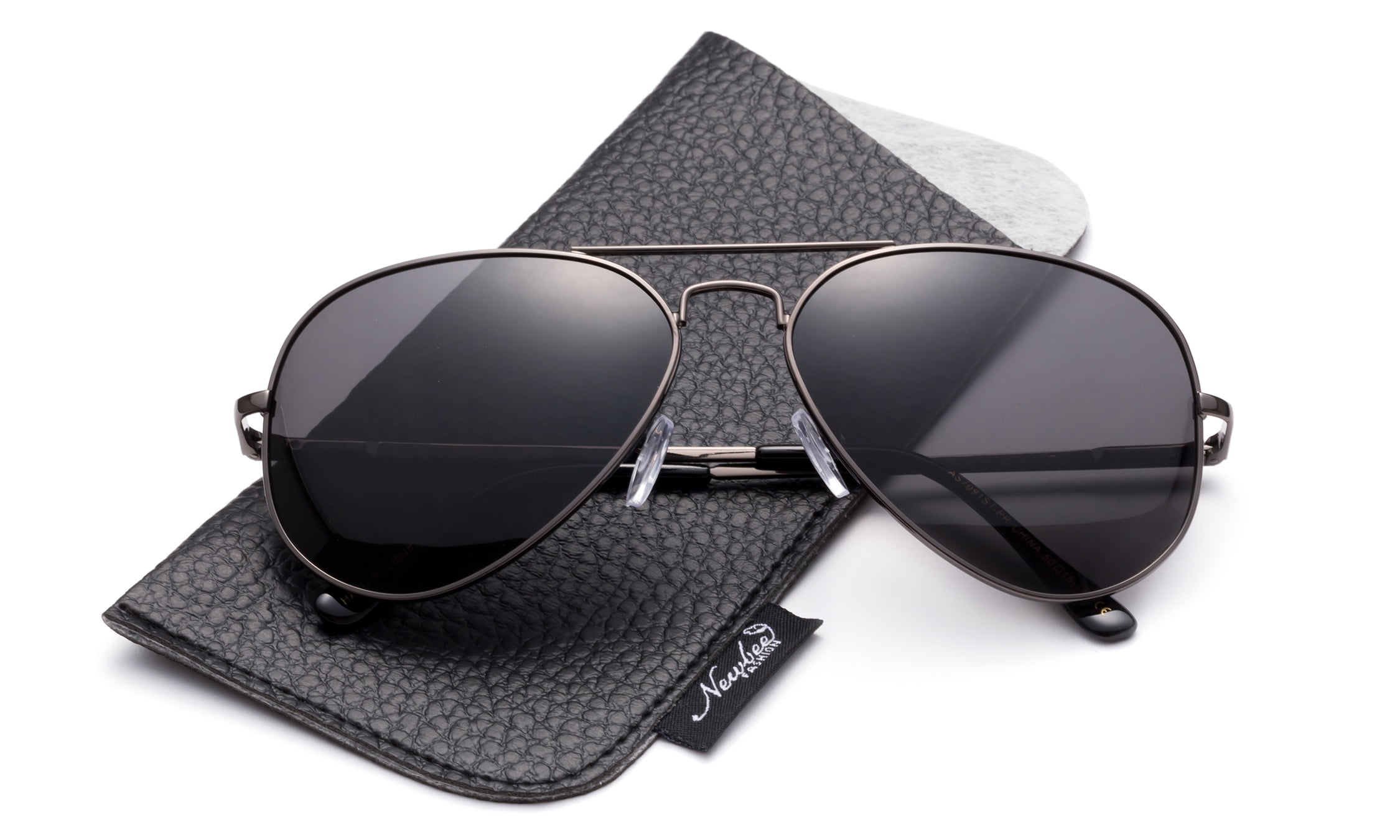 Polarized Aviator Sunglasses Mirrored Lens Classic Aviator Polarized
