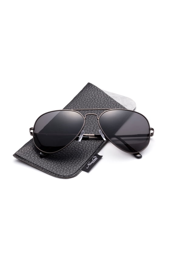 Polarized Aviator Sunglasses Mirrored Lens Classic Aviator Polarized Sunglasses Small
