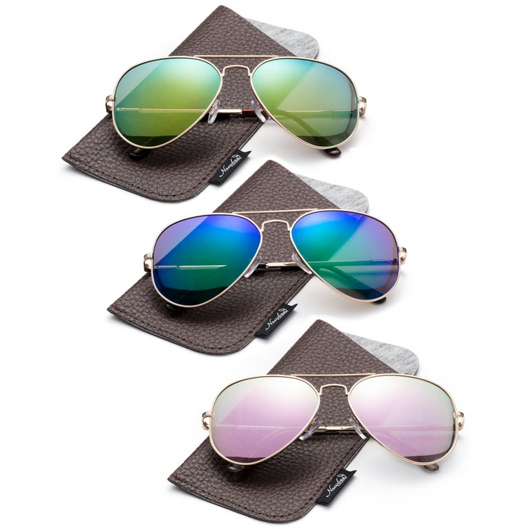 Small aviator sunglasses polarized sale