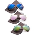thumbnail image 1 of Polarized Aviator Sunglasses Mirrored Lens Classic Aviator Polarized Sunglasses Small, 1 of 4