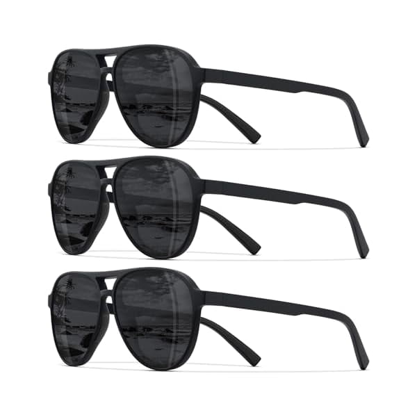 Polarized Aviator Sunglasses for Men Women Classic Retro Aviators Sports Driving Running Sun Glasses