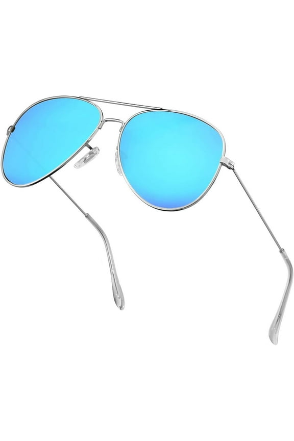 Polarized Aviator Sunglasses for Men/Women Metal Mens Sunglasses Driving Sun Glasses