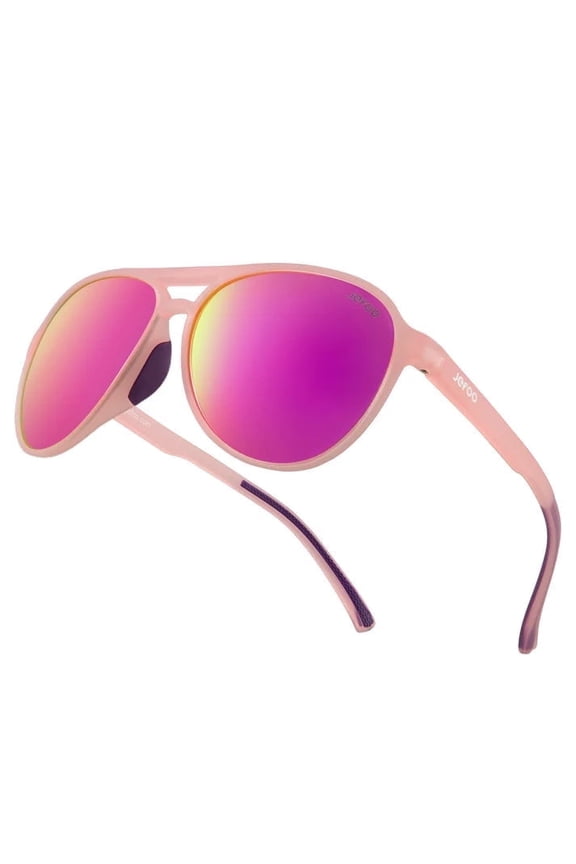 Polarized Aviator Sunglasses for Women Men Retro Trendy Sports Sunglasses for Outdoor UV400 Protection