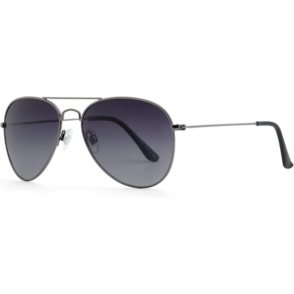 Polarized Aviator Sunglasses for Women Men, UV400 Protection Lens and Lightweight Metal Pilot Frame