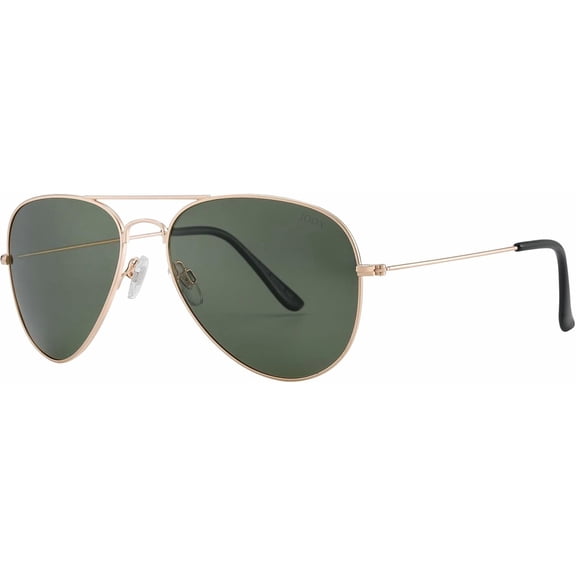 Polarized Aviator Sunglasses for Women Men, UV400 Protection Lens and Lightweight Metal Pilot Frame