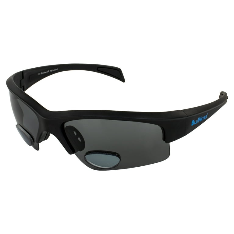 Polarized Bifocal Sunglasses With 2- 3.0 Gray Lens