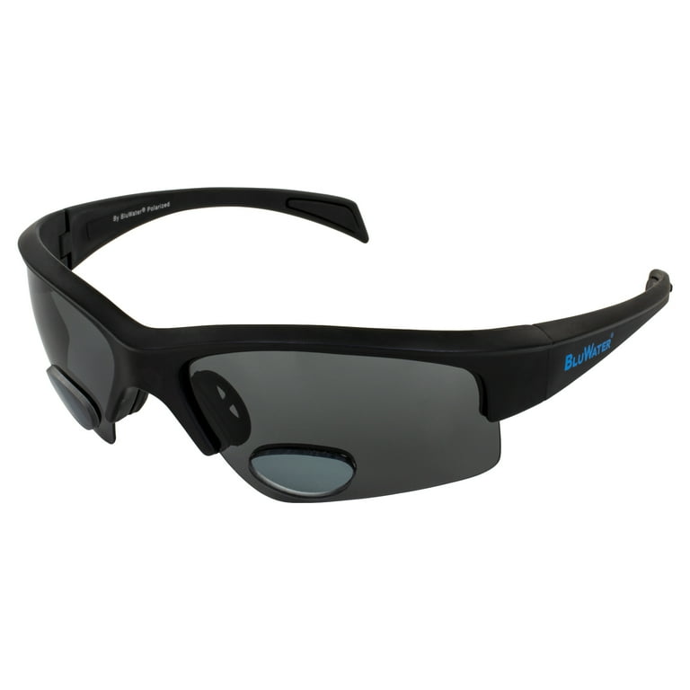 Polarized Bifocal Sunglasses With 2- 3.0 Gray Lens 