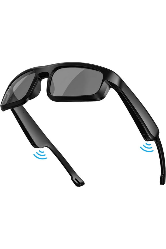 Polarized Bluetooth Smart Sunglasses, Built-in Mic & Speakers, Voice Assistant, UV Protection Audio Sun Glass