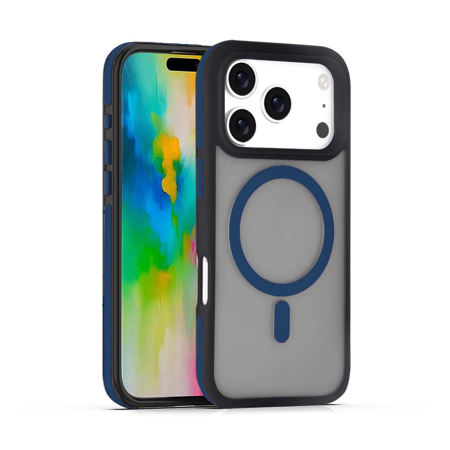 Polarized Bumper Case for iPhone 17 Pro Max - Dark Blue
