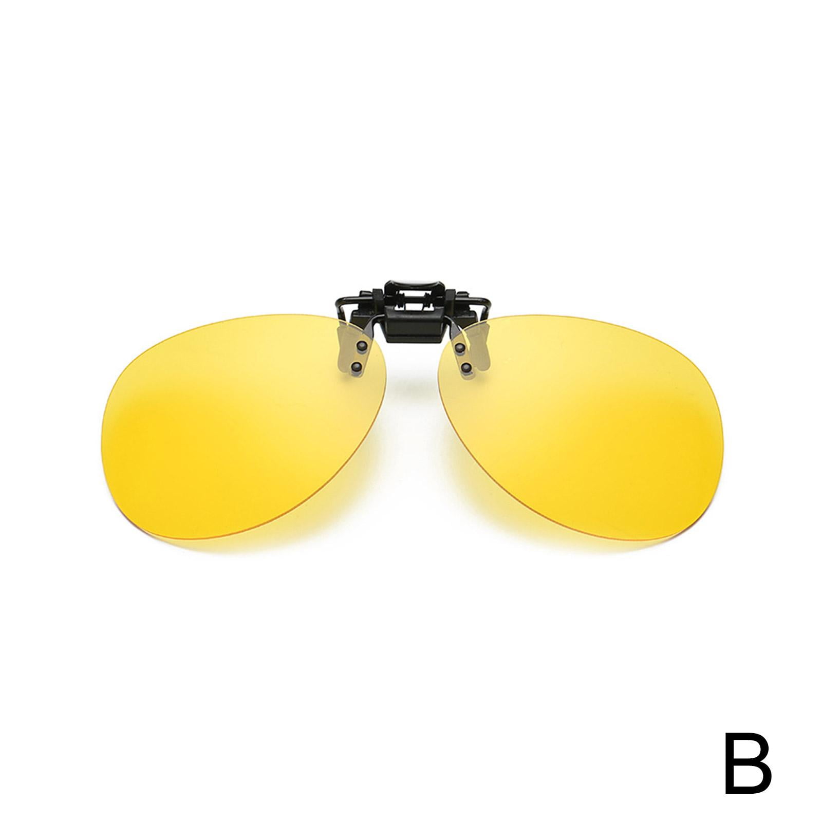 Polarized Clip On Flip Up Sunglasses Over Prescription and Reading