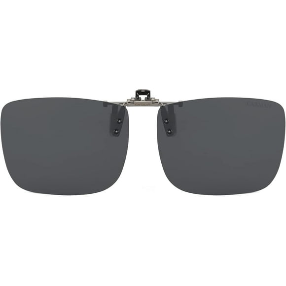 Polarized Clip On Sunglasses Over Prescription Glasses For Men Women UV Protection