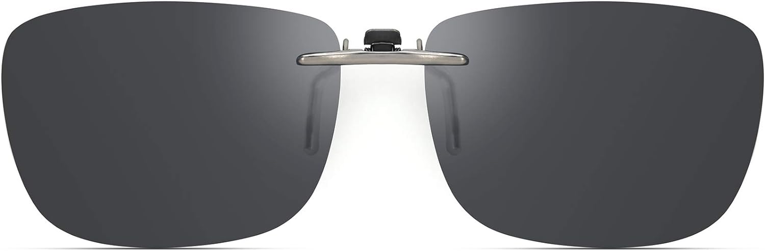 Goiteia Kids Clip On Sunglasses Over Prescription Glasses, Polarized