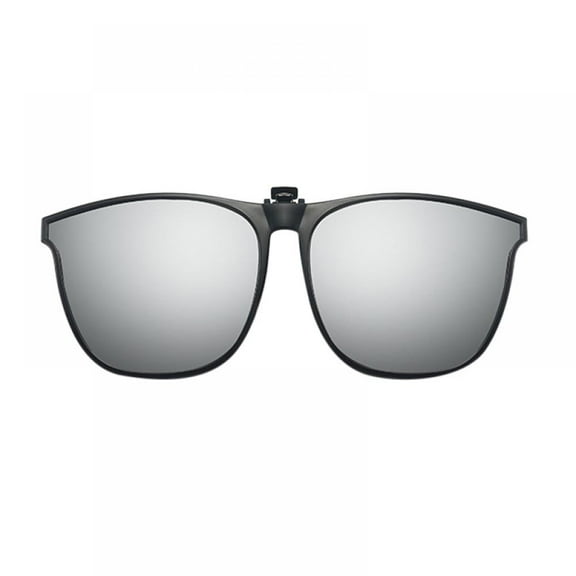 Polarized Clip on Sunglasses UV Protection Driving Clip on Glasses Flip Up Sunglass Clips for Glasses Colorful Flip Frame Glasses for Women Men Eyeglasses
