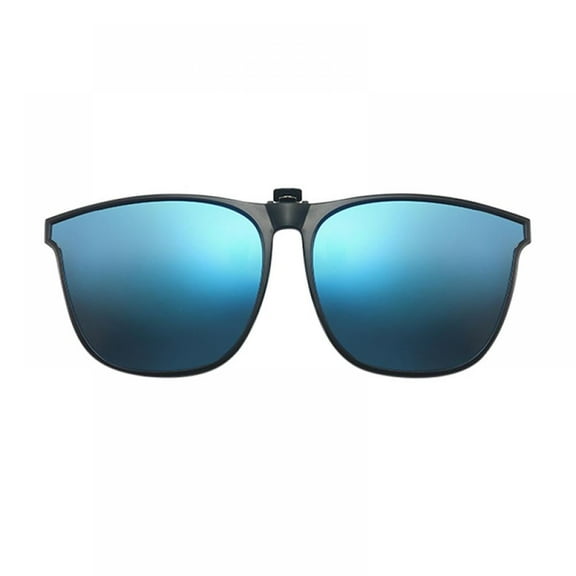 Polarized Clip on Sunglasses UV Protection Driving Clip on Glasses Flip Up Sunglass Clips for Glasses Colorful Flip Frame Glasses for Women Men Eyeglasses