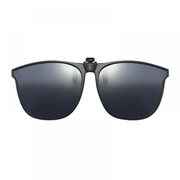 Polarized Clip on Sunglasses UV Protection Driving Clip on Glasses Flip Up Sunglass Clips for Glasses Colorful Flip Frame Glasses for Women Men Eyeglasses