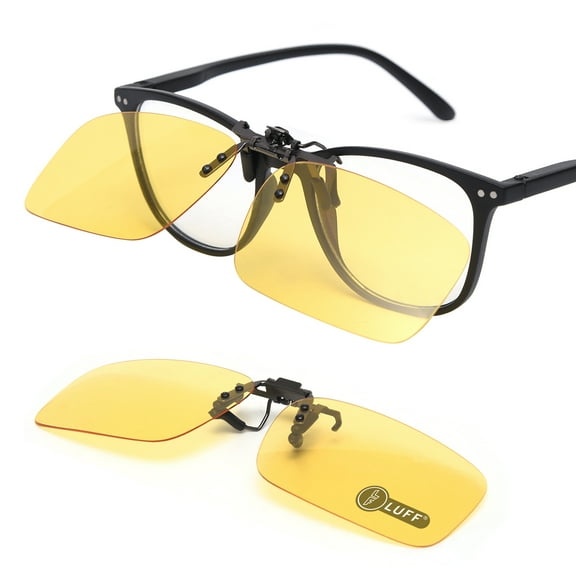 Polarized Clip on Sunglasses for Myopia Eyeglasses Outdoor/Driving Glasses