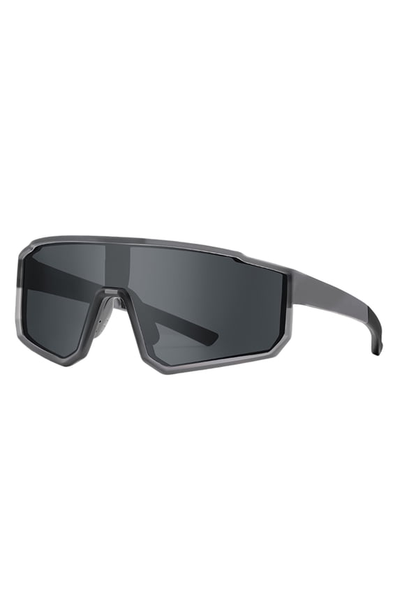 Polarized Cycling Glasses With Rubber Nose Pad Lightweight Sports Sunglasses With Uv400 Protection Windproof Spectacles For Driving Running(Black5-15Cm)