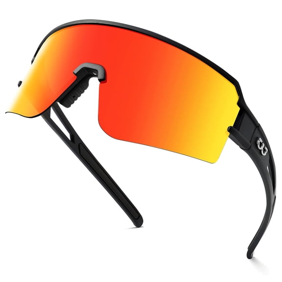 Polarized Cycling Glasses Sports Sunglasses,UV400 Protection Eyewear Baseball Running Fishing for Men Women Youth