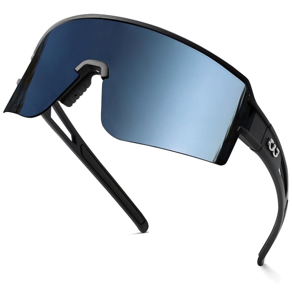 Polarized Cycling Glasses Sports Sunglasses,UV400 Protection Eyewear Baseball Running Fishing for Men Women Youth