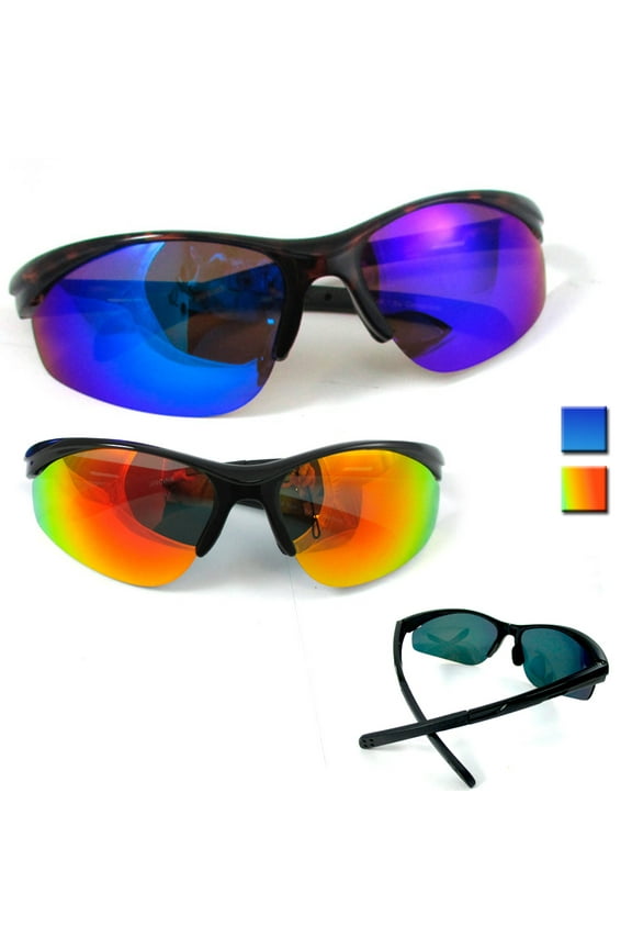 Polarized Cycling Sunglasses Bike Goggles Eyewear Shiny Lens Sport Glasses UV400