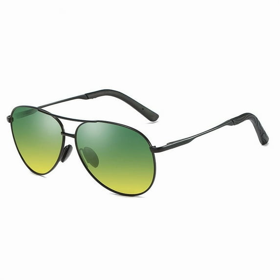 Polarized Sunglasses Day Night Vision UV400 Protection TAC Lenses Plastic Metal Frame Fashion Driving Outdoors