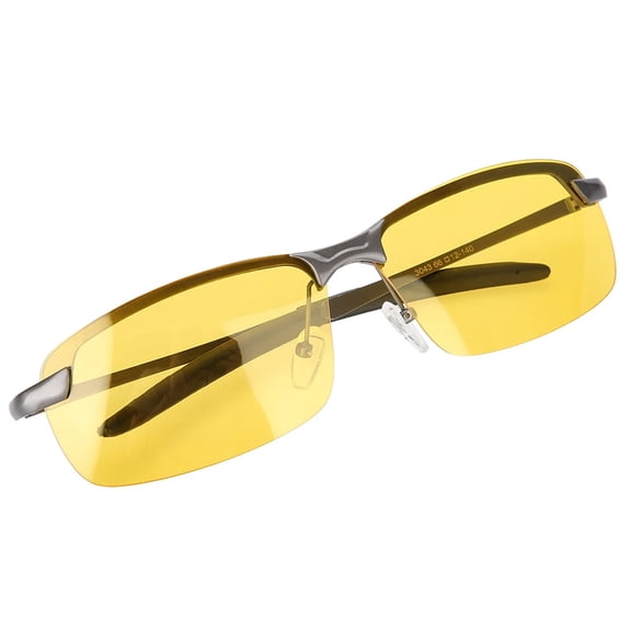 Polarized Driving Glasses Yellow Lens Glasses Night View Glasses Accesory Yosoo Night Driving Polarized View Glasses Anti Anti Reflective HD