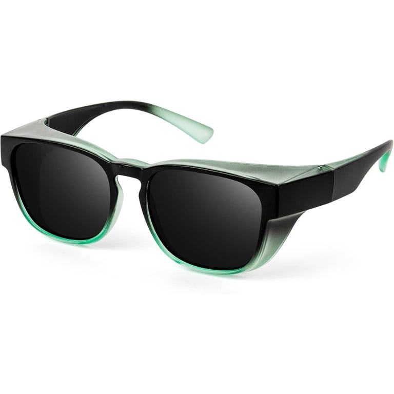 Fit Over Glasses Sunglasses Wrap Around Polarized UV400 Protection Amazon.com: ROCKBROS Polarized Fit Over Glasses Sunglasses  main image 2