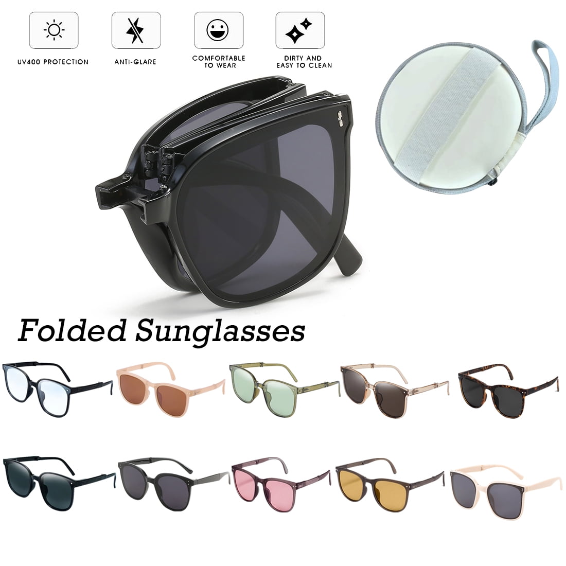 Best Foldable Sunglasses? Foldies Polarized Folding Classics (V2) Review (2  Weeks of Use) - YouTube