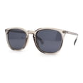 thumbnail image 1 of Polarized Gentlemanly Minimal Keyhole Bridge Thin Horn Rim Sunglasses Slate - Black, 1 of 4