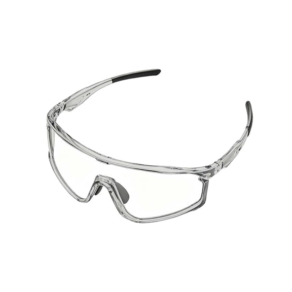 Polarized Glasses Transition PC Lens Sports Eyewear Wrap-around UV Protection Glasses for Cycling Driving Outdoor Work