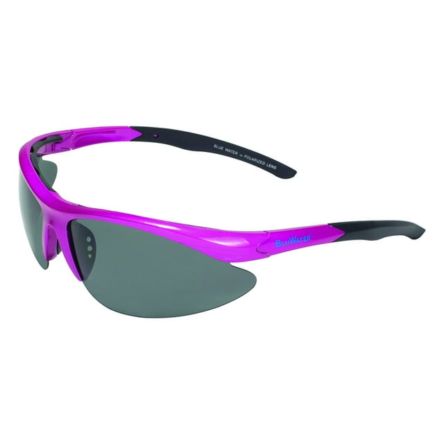 Polarized Islanders 2 Sunglasses With Pink Frame & Gray Lens