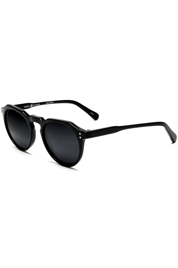 Polarized Lauren Backal Cordoba Fashion Sunglasses Black - Black