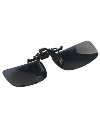  Costyle Black Grey Retro Polarized Clip on Flip up Plastic Sunglasses  Driving Fishing Traveling : Clothing, Shoes & Jewelry