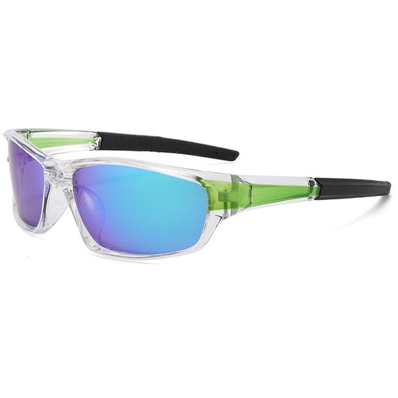 Polarized Night Vision Sunglasses Night Driving Glasses for Men Women Anti Glare Wraparound Sun Glasses ,color 6