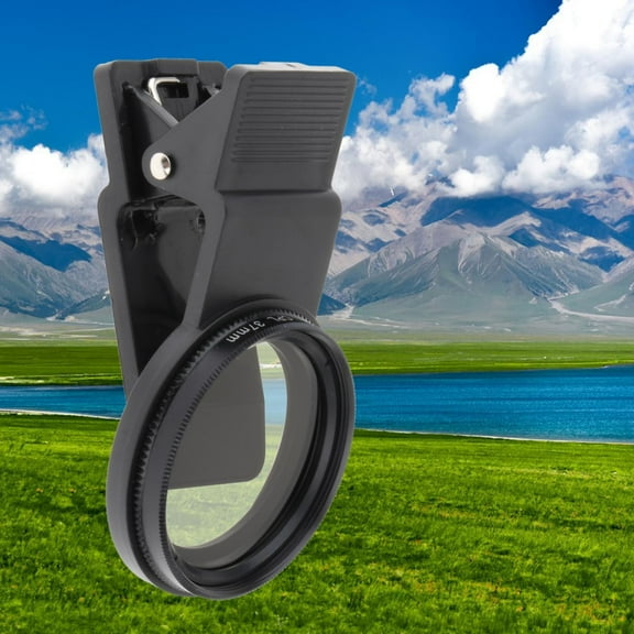 Polarized Phone Camera Lens, 37mm Phone Camera CPL Lens, Professional Circular Polarizer Filter Phone for Attachment Most Mobilephone