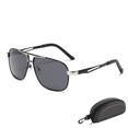 thumbnail image 1 of Polarized Photochromic Sunglasses for Men - UV400 Protection Clear Vision and Lightweight Sun Glasses for Driving Fishing Cycling Outdoor, with Carrying Case, 1 of 10