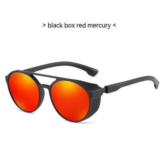 Polarized Retro Round Sunglasses for Men and Women with TAC Lenses, UV Protection, and Stylish Design